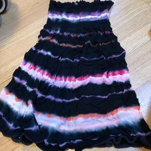 Justice Girls Tie-Die Strapless Sundress